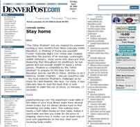 Dever Post - Colorado Sunday : Stay Home